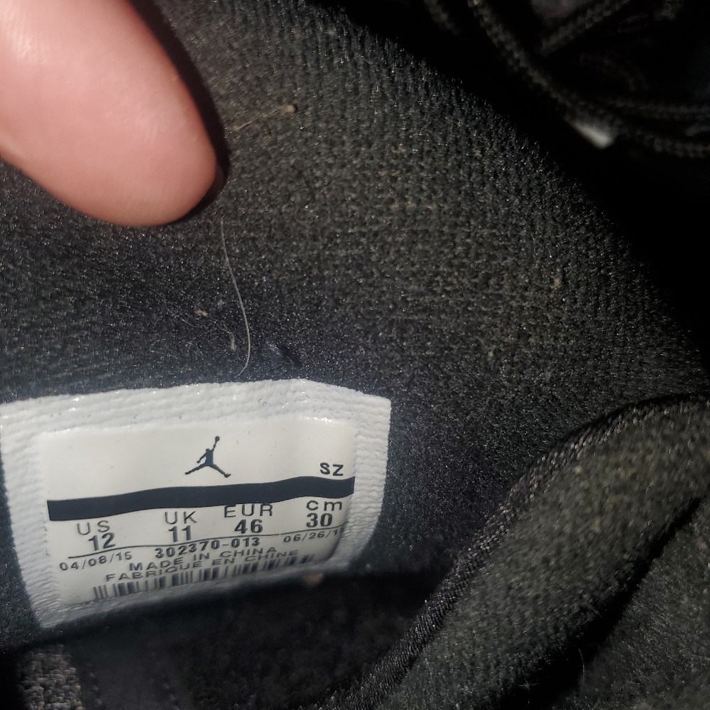Size 12 - Jordan 9 IX Retro Anthracite 2015